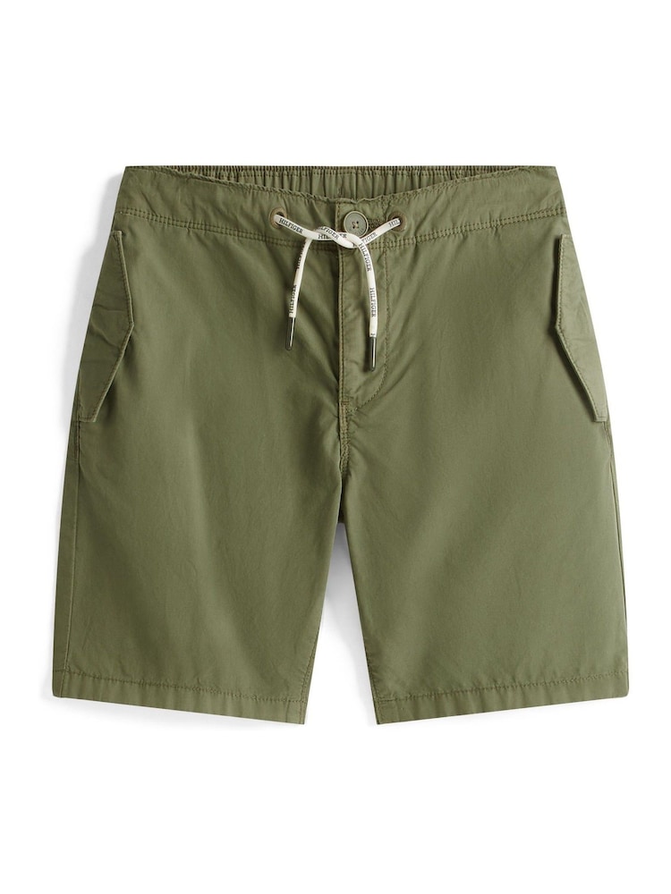 Tommy Hilfiger Green Pure Cotton Cargo Shorts - Image 5 of 5