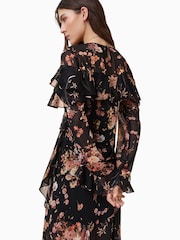 AllSaints Brown Fresca Dress - Image 3 of 9