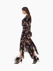 AllSaints Brown Fresca Dress - Image 4 of 9