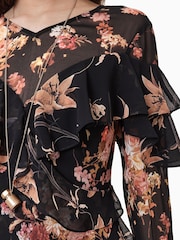 AllSaints Brown Fresca Dress - Image 5 of 9