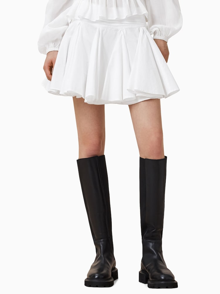 AllSaints White Tulip Skirt - Image 2 of 8