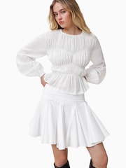 AllSaints White Tulip Skirt - Image 5 of 8