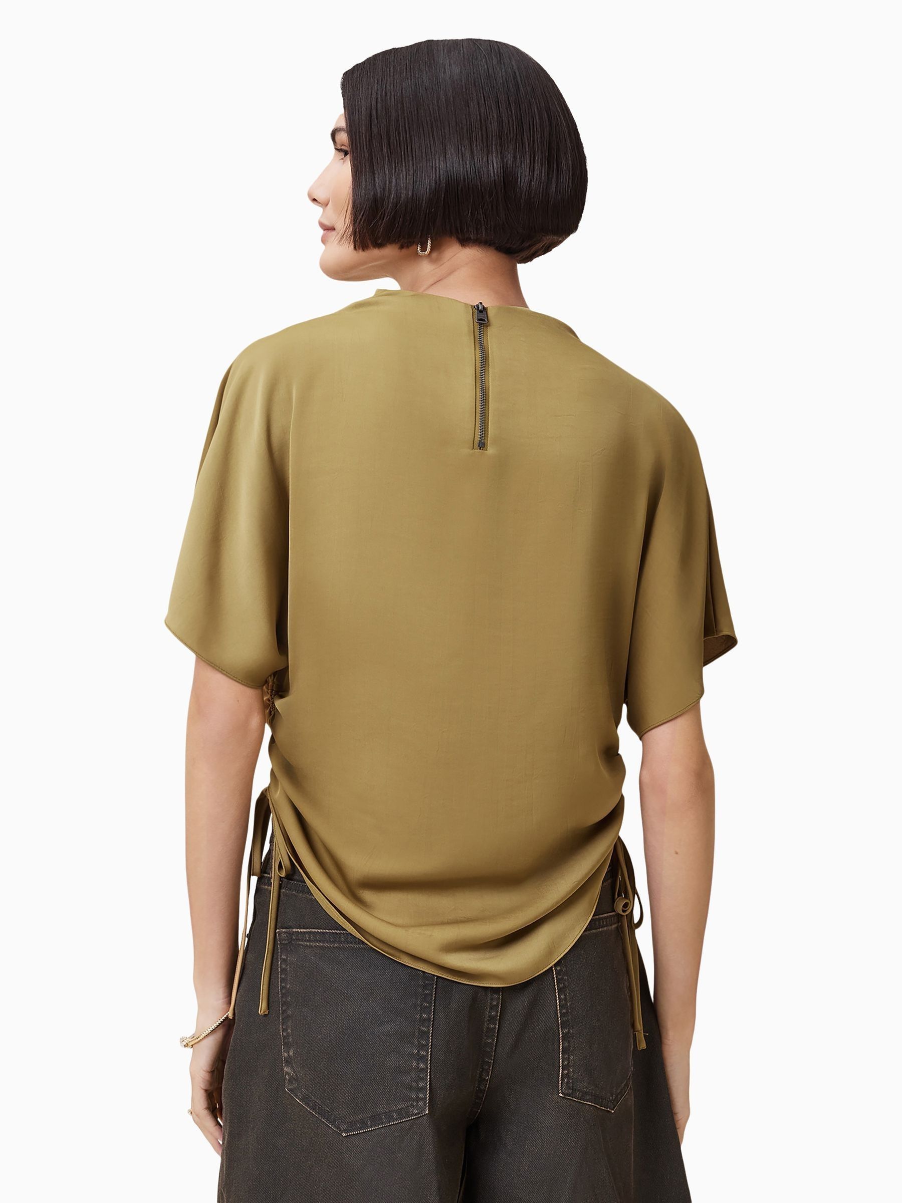 ベスト+ジレ ALL SAINTS ALLSAINTS（オールセインツ） ベスト ジレ SERGE LEOPARD JACQUARD