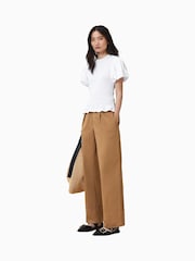 AllSaints Brown Poppy Chinos - Image 4 of 8