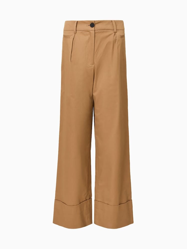 AllSaints Brown Poppy Chinos - Image 8 of 8