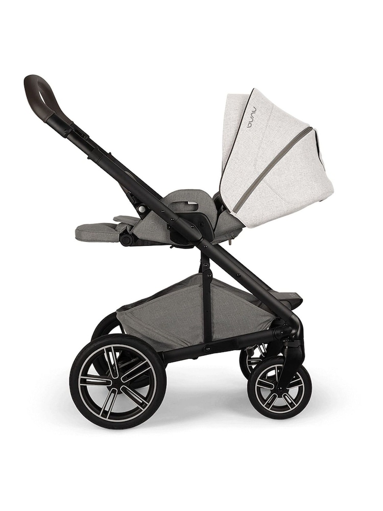 Nuna Grey MIXX Next ARRA Flex BASE Curv Nursery Travel Bundle - Image 2 of 6