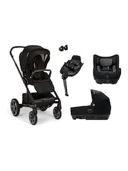 Nuna Black MIXX next CARI Nursery Travel Bundle - Image 1 of 6