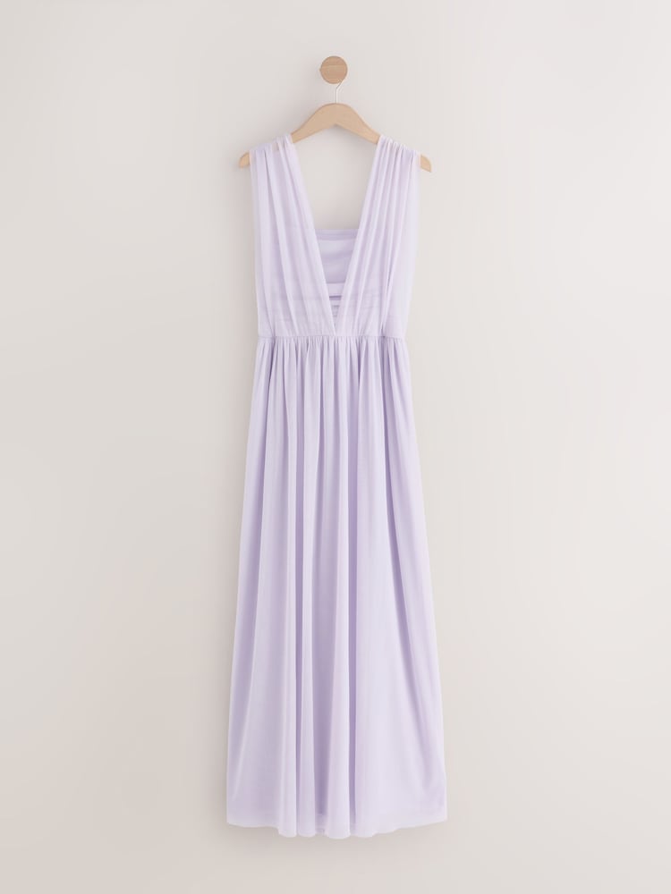 knee length dresses for ladies Sweet Lilac Maxi Dress Small