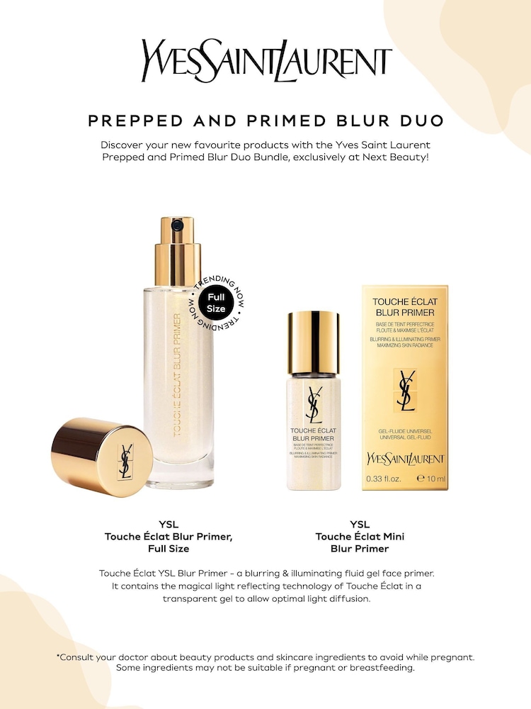 Yves Saint Laurent Blur Prepped Primer Duo Worth 48 - Image 2 of 2