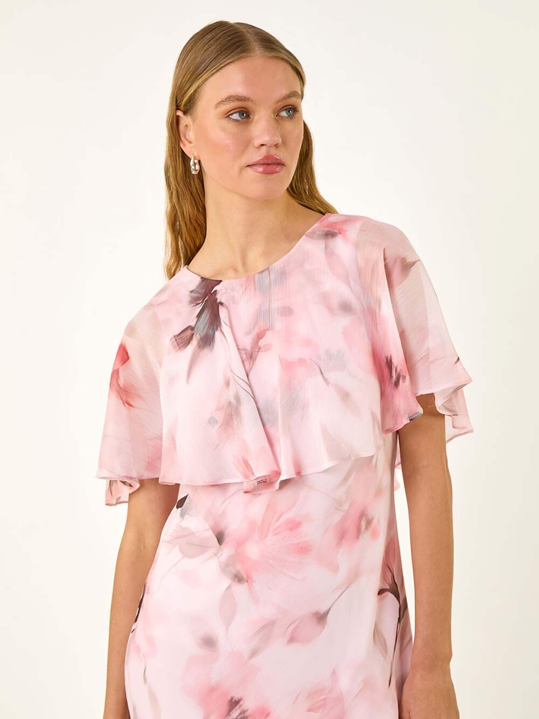 ワンピース SCAN FLOWER CHIFFON DRESS Ameri（アメリ）の「SCAN FLOWER CHIFFON DRESS（ワンピース