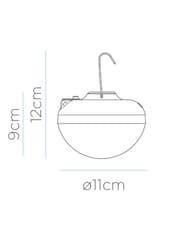 New Garden White Cherry Rechargeable Portable Light Bulb - Image 2 of 5