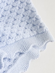 Blue Baby Knitted Top and Leggings Set 2 Piece (0mths-2yrs) - Image 10 of 10