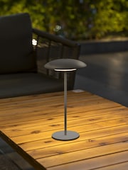 New Garden Anthracite Sardinia 30 Cordless Decorative Lamp with Rechargeable Battery - Image 1 of 4