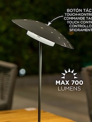 New Garden Anthracite Sardinia 40 Cordless Decorative Lamp with Rechargeable Battery - Image 5 of 6
