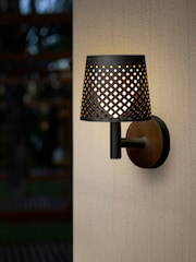 New Garden Black Greta Outdoor Multi Lamp Solar Charging with Rechargeable Battery - Image 2 of 6