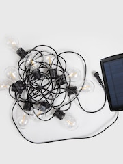New Garden Allegra Black Garland of Lights Solar Charging with Rechargeable Battery - Image 4 of 4