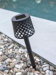 New Garden Set of 4 Black Gretita Solar Garden Spikes - Image 5 of 6