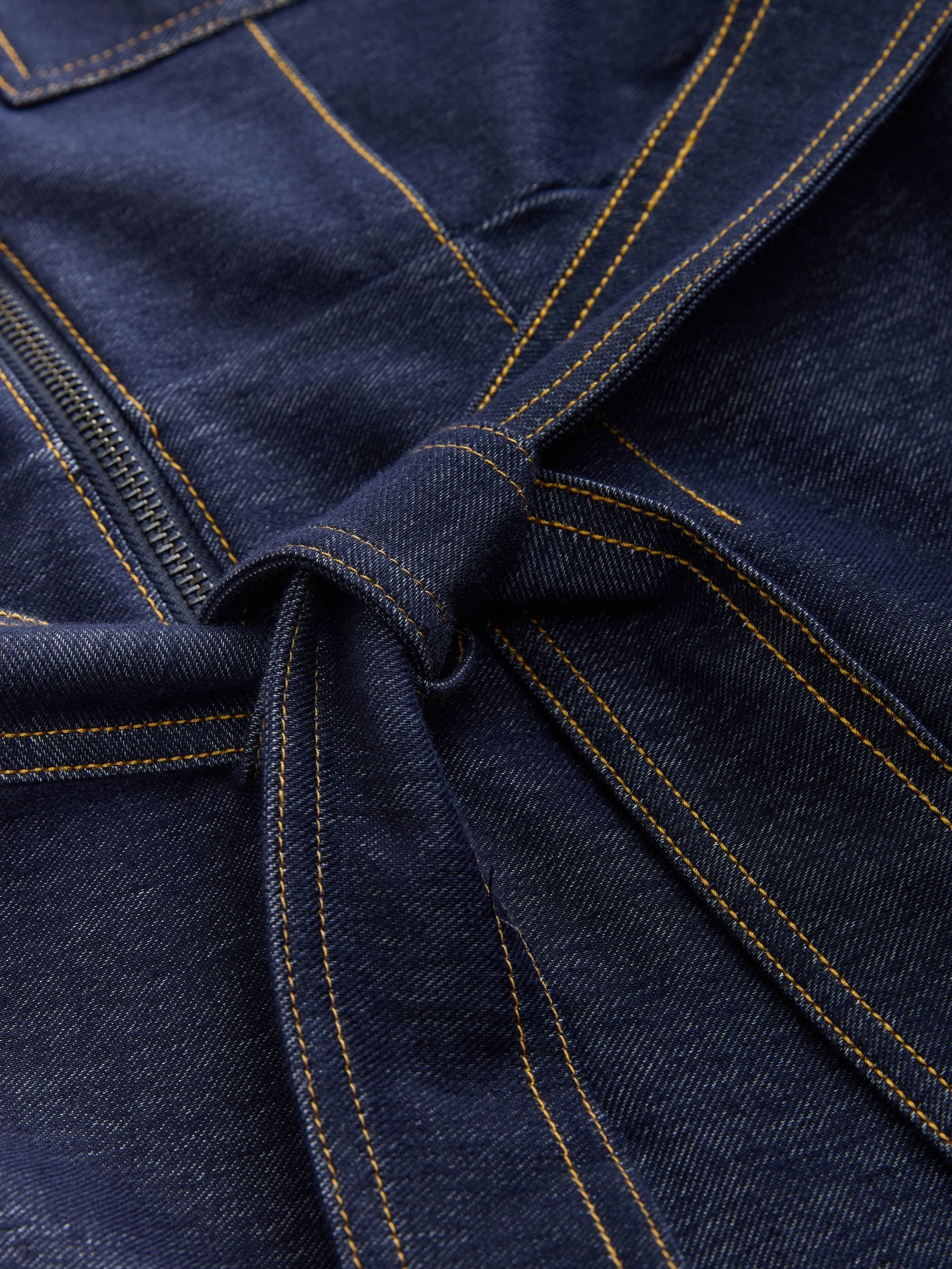 Buy Indigo Blue Denim Jersey Jumpsuit from the Next UK online shop