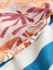 Palm Print/Blue - Stripe Dress 2 Pack - Imaginea 12 din 12