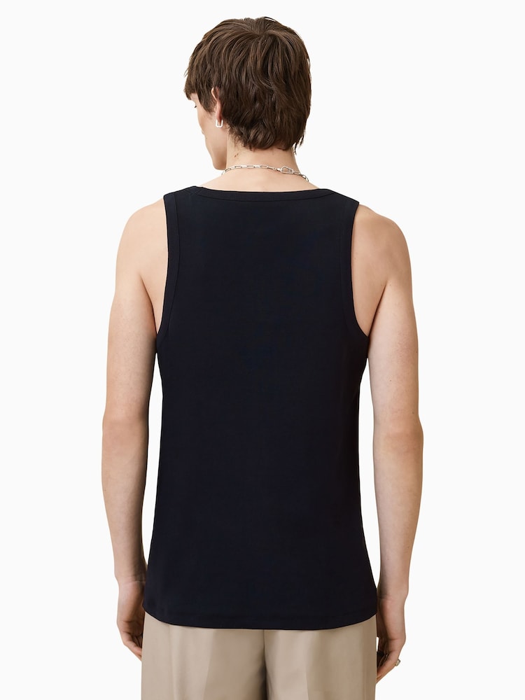 AllSaints Black Edwards Vest - Image 2 of 6
