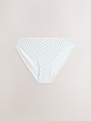 Red/Black High Leg Cotton Rich Knickers 7 Pack - Image 3 of 10