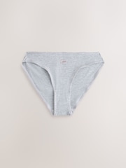 Red/Black High Leg Cotton Rich Knickers 7 Pack - Image 7 of 10