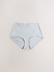 Red/Black Full Brief Cotton Rich Knickers 7 Pack - Image 6 of 13