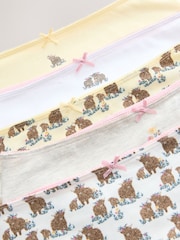 أصفر ليموني - حزمة من 5 سراويل داخلية غنية بالقطن - صورة 11 من 12