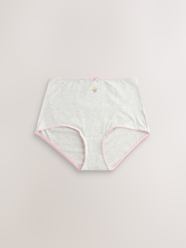 أصفر ليموني - حزمة من 5 سراويل داخلية غنية بالقطن - صورة 2 من 12