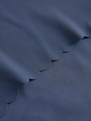 Navy Midi No VPL Scallop Edge Knickers - Image 5 of 5