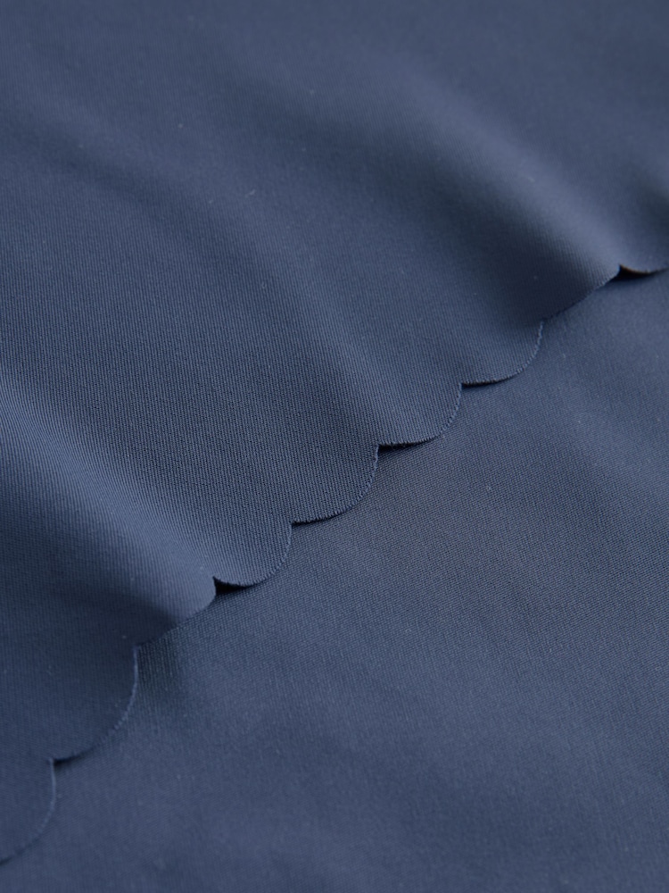 Navy Midi No VPL Scallop Edge Knickers - Image 5 of 5