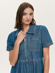 Finery Blue Tania Dress - Image 3 of 4