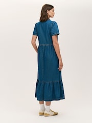 Finery Blue Tania Dress - Image 4 of 4
