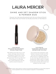 Laura Mercier Shine and Set Shadow Stick and Powder Duo Worth 38 - Image 2 of 2