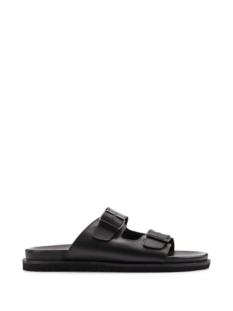 Negro - Jones Bootmaker Watton Leather Slip-On Mules - Imagen 2 de 6