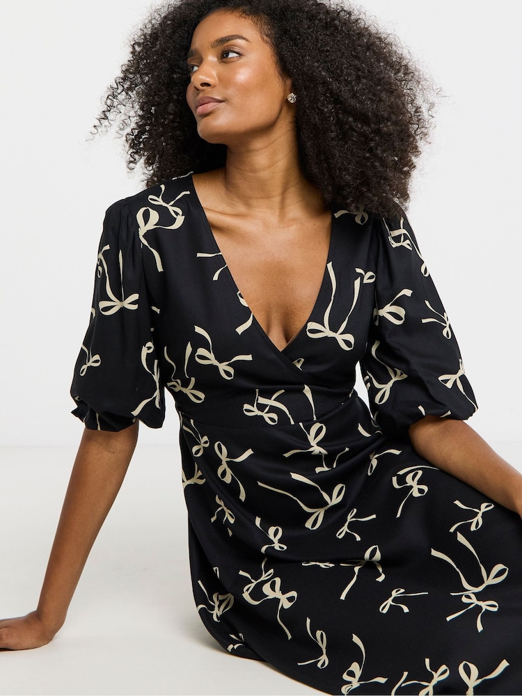 Vestido cruzado de Simply Be - Imagen 1 de 4