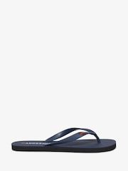 Superdry Blue Core Essential Flip Flops Sandals - Image 1 of 7