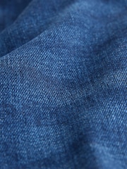 Azul oscuro - Vaqueros elásticos de corte slim de tiro mediano - Imagen 7 de 7