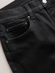 Black Mid Rise Stretch Bootcut Jeans - Image 7 of 7