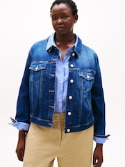 Tommy Hilfiger Curve Slim Denim Trucker Jacket - Bild 1 von 5