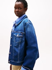 Tommy Hilfiger Curve Slim Denim Trucker Jacket - Bild 4 von 5
