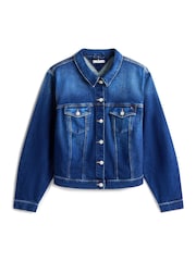Tommy Hilfiger Curve Slim Denim Trucker Jacket - Bild 5 von 5