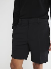 River Island Black Waffle Shorts - Image 4 of 5