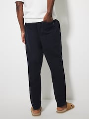 River Island Blue 100% Cotton Pull on Trousers - Image 4 of 5