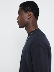 River Island Black Black Studio Oversized T-Shirt - Image 4 of 6