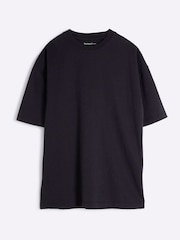 River Island Black Black Studio Oversized T-Shirt - Image 5 of 6