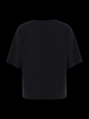 PIECES Black Short Sleeve Round Neck Knitted Cardigan - Image 4 of 4