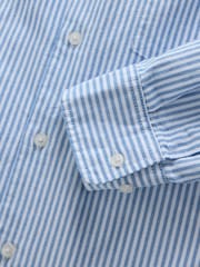 Blue Stripe Oxford Long Sleeve Shirt - Image 3 of 4
