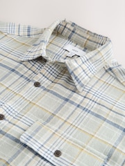 Green Check Long Sleeve Shirt - Image 3 of 3