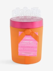 Lemon & Bergamot Orange Congrats Light Up Candle - Image 4 of 4